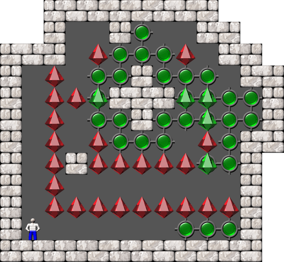 Sokoban Eric F. Tchong Arranged level 136